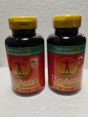 BioAstin Hawaiian Astaxanthin 8 mg – 60 Softgels | Exp 12/2026 (2 Pack)