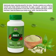 Garden Of Health! Daily Fruits Veggies Capsules Whole Food Supplement 240 Capsul