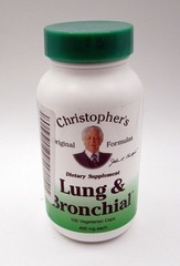 Dr. Christopher’s Lung & Bronchial 100 Vegetarian Caps – EXP. 2/2030
