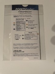 Weight Watchers Flex points finder Slide Calculator Plan Slider- NEW