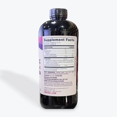 Hyaluronic Acid Liquid | 16 Fl Oz | Vitamin C | Blueberry Flavor | by NeoCell