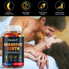 Male Enhancing Supplement Massive Girth Gummies Grow Naturally Thicker Bigger