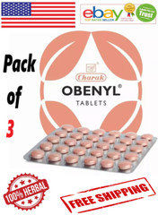 3X Charak OBENYL 90 Tabs For Weight Management & Weight Loss With Long Expiry