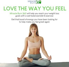 Miracle Burn 360 Weight Loss Supplement Pills – Decreases appetite and fat FAST