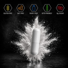 Muscle Code Essential Amino Acid Capsules – Muscle Synthesis & Repair & Strength