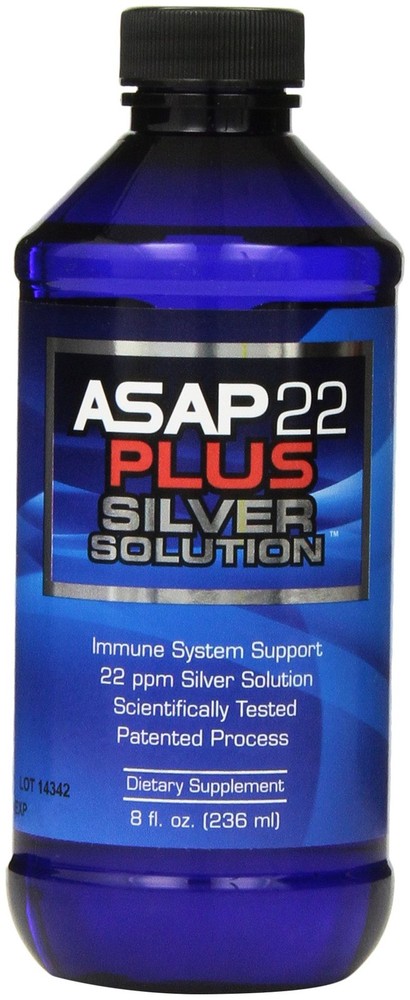 ASAP 22 Plus Silver Solution Immune System Support AMERICAN BIOTECH LABS