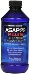 ASAP 22 Plus Silver Solution Immune System Support AMERICAN BIOTECH LABS