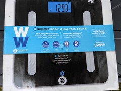 Conair Body Analysis Scale Digital Bathroom Scale BMI Body Fat Water Muscle