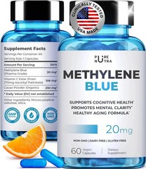Blue Supplement – Pharmaceutical Grade, 2 FL OZ, 1% USP Grade, 60 Capsule