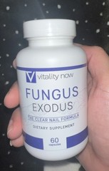 Vitality Now Fungus Exodus The Clear Nail Formula 60 Capsules – New! Exp 03/2027
