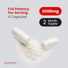 L-Arginine 1000mg L-Citrulline 3000mg 240Caps Amino Acid Non GMO/Gluten Free