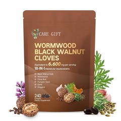 18-in-1 Black Walnut Wormwood Cleanse | 240 Softgels | Gut Health & Digestion
