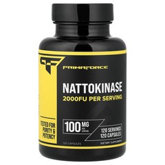 2 X Primaforce, Nattokinase, 100 mg, 120 Capsules