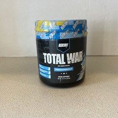 Redcon1 Total War Preworkout 30 Servings Blue Lemonade Flavor Exp 12/2024 New