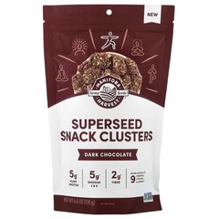 Superseed Snack Clusters, Dark Chocolate, 4.6 oz (130 g)