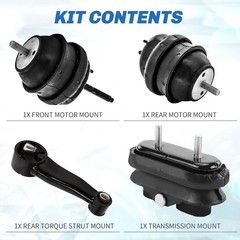 Engine Motor Mount Transmission Kit Buick Lucerne 3.8L 2006-2008 A5439
