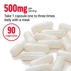 Force Factor Magnesium 500mg, Magnesium Glycinate and Citrate, 90 Capsules