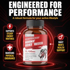 Herbal Blend Cap with Maca For Daily Energy,Endurance&Performance,120Caps