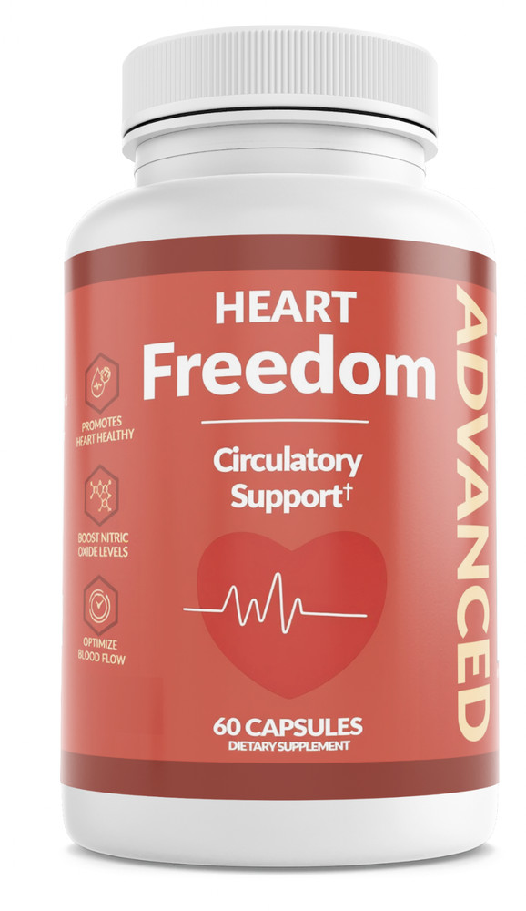 Heart Freedom Circulatory Support Dietary Supplement 60 Capsules