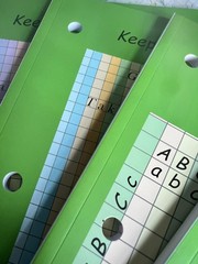 ADHD Tools for Kids, Architecture for Kids – Colorful 1/2 Squares Grid Graph …