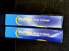 60 MidNite Back to Sleep Cherry Tablets, 1.5 mg Melatonin & Herbal Blend, *READ*