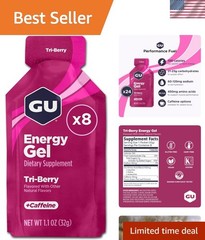 Sports Nutrition Energy Gel, , Gluten-Free, Kosher, and Dairy-Free On-the-Go …