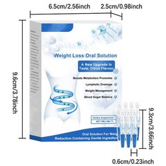 7-35pc GLP -1 Six-in-One Health Solution Oral Liquld,One Bottle To Target It All