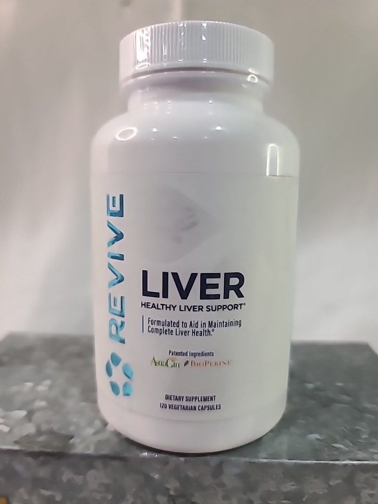 Revive MD Liver Supplement – Natural Detox & Management Formula – 120 Capsules