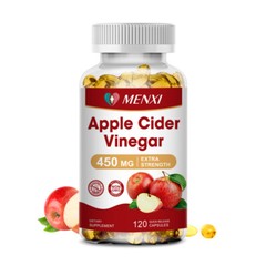 Apple Cider Vinegar Capsules – 450 mg with The Mother Keto Diet Supplement 120pc
