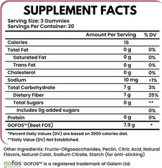 VITBOOST Prebiotic Fiber Gummies 7g – 60 Count