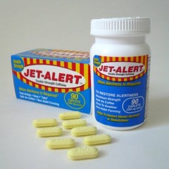 2 Pack Jet Alert Double Strength Alertness Aid 200Mg Caplets 90 Each