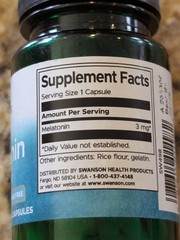 Swanson Melatonin Sleep Support 60 capsules exp: 02/2026