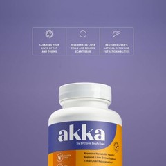 AKKA Premium Liver Cleansing Formula Detox & Restoration Superbiotic Gut