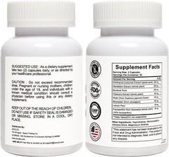 Lymph System Support Supplement with Extract Echinacea Purpurea Dandelion USA