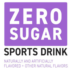 POWERADE Electrolyte Enhanced Zero Sugar Grape Sports Drink, 20 Ounce (Pack of 8