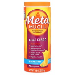 2 X Metamucil, 4-in-1 Fiber, Orange, 15 oz (425 g)
