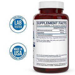 DHEA 100mg Supplement with Pregnenolone 60mg -Supports Hormone Balance, Lean …