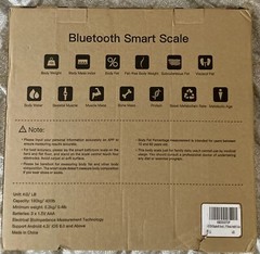 ABYON Bluetooth Smart Bathroom Scale Digital Brand New Please See Description