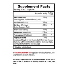 acai supplement – RESVERATROL SUPREME – powerful antioxidant – 3 Bottles