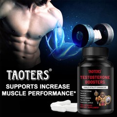 Testosterone Stamina & Energy Booster, Male Enhancement supplements 120 Capsules