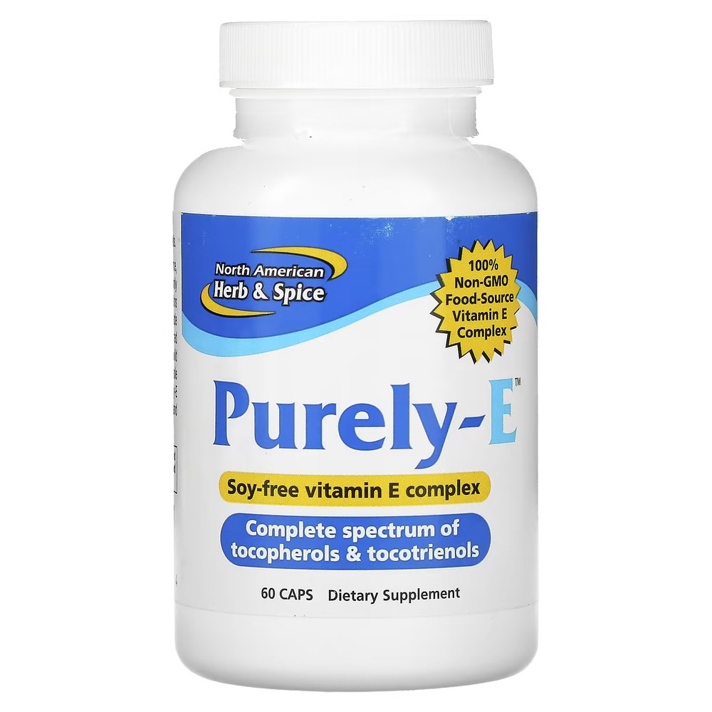2 X North American Herb & Spice, Purely-E, 60 Caps-worldwide