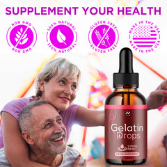 (1 Pack) Gelatin Drops Advanced Weight Management Formula 30 Servings