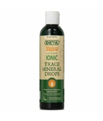 Deva Liquid Ionic Trace Minerals- 8 oz – Vegan – Gluten Free, 72+ Trace Minerals