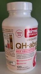 Jarrow Formulas Ubiquinol QH-absorb 100mg, 120 Softgels, Exp 1/26, FREE Shipping