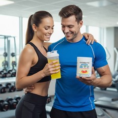 Electrolyte Complex Hydration Powder | 6 Vitamins + 12 Minerals | Strawberry