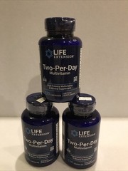 Life Extension Two Per Day Multivitamin & Mineral Supplement, 120 Capsules
