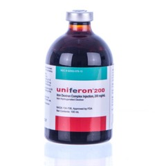200 mg Iron Supplement Dextran Complex 100ml Piglet