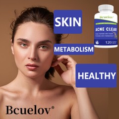 Acne Clear Acne Treatment Capsules Improve Skin Health Balances Hormones 30-120