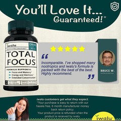 Nootropic Focus Memory Support | Best Supplement Capsules FREE SHIP