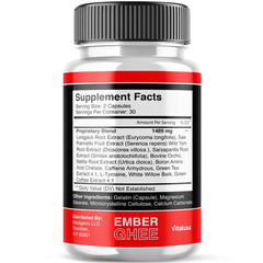 (5 Pack) Ember Ghee Male Support for Maximum Strength Supplement (300 Capsules)